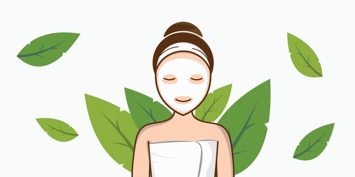 women and mask design illustration, people design illustration vector