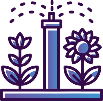 Irrigation Vector Icon Design