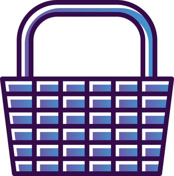 Basket Vector Icon Design