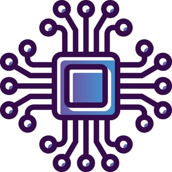 Artificial Intelligence Vector Icon Design