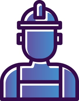 BUilder Vector Icon Design
