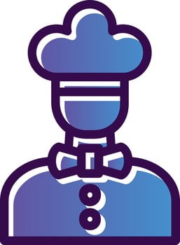 Chef Vector Icon Design