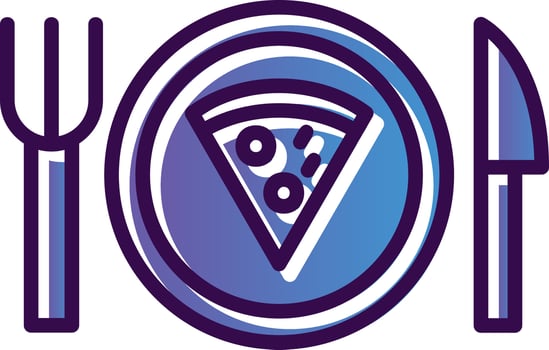 Meal Vector Icon Design