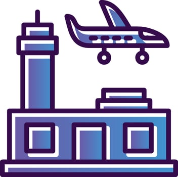 Airport Vector Icon Design