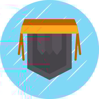 Skirt Vector Icon Design