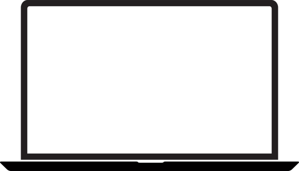 Laptop flat icon png