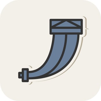 Horn Vector Icon Design