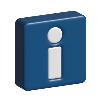 3d icon of info png
