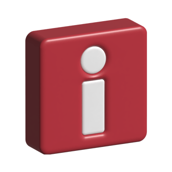 3d icon of info png