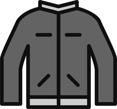 Biker jacket Vector Icon