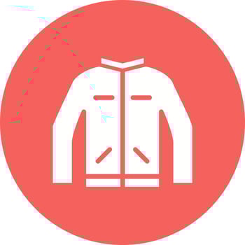 Biker jacket Vector Icon