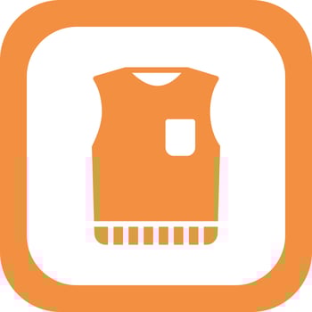Sleeveless Jumper Vector Icon