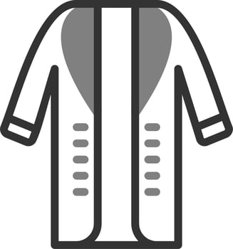 Long Coat Vector Icon