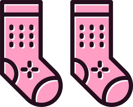 Socks Vector Icon