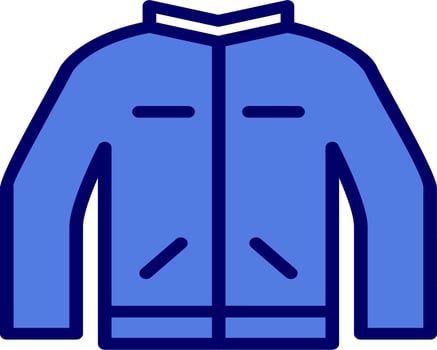 Biker jacket Vector Icon