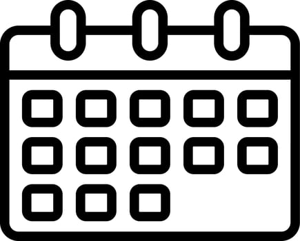 Calendar Vector Icon
