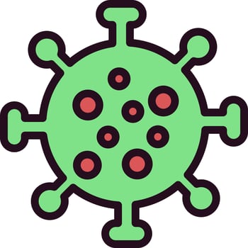 Virus Vector Icon