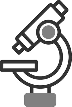 Microscope Vector Icon