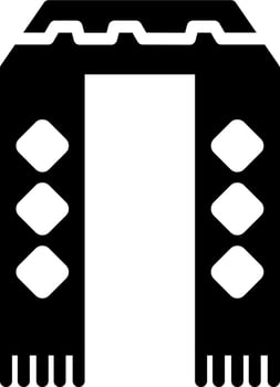 Scarf Vector Icon