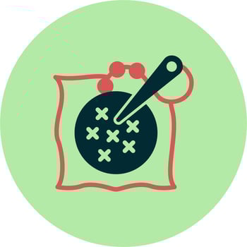 Embroidery Vector Icon
