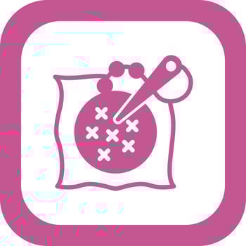 Embroidery Vector Icon