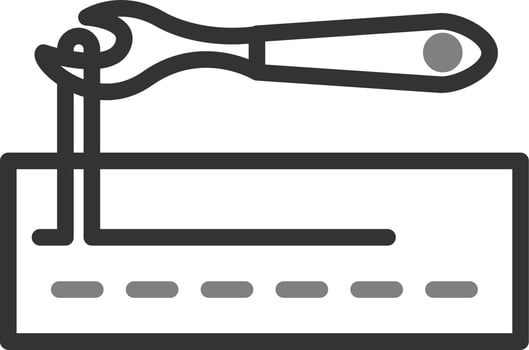 Seam Ripper Vector Icon