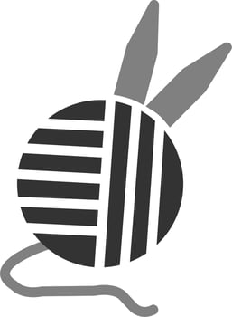 Knitting Vector Icon