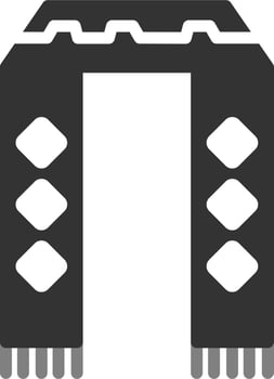 Scarf Vector Icon