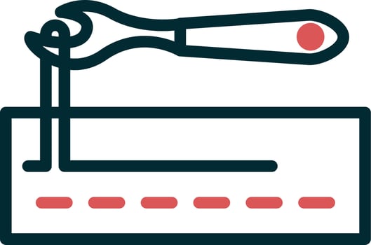 Seam Ripper Vector Icon
