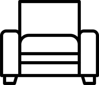 Armchair Vector Icon