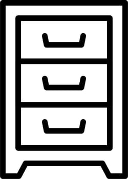Cabinet Vector Icon