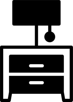 Night Stand Vector Icon