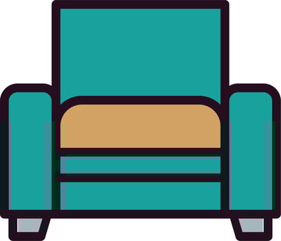 Armchair Vector Icon