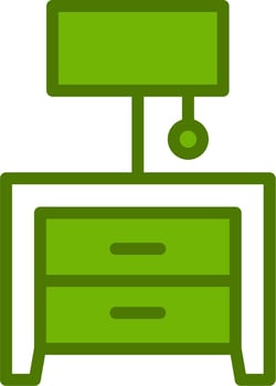 Night Stand Vector Icon