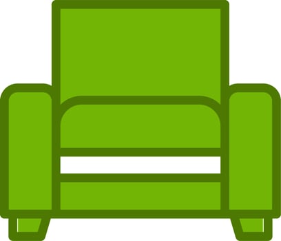 Armchair Vector Icon