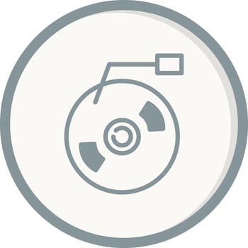 Vinyl Vector Icon