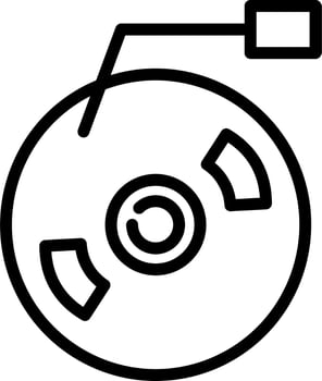 Vinyl Vector Icon