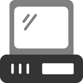 Computer Vector Icon