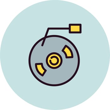 Vinyl Vector Icon
