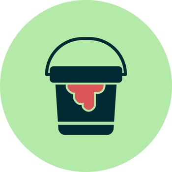 Paint Bucket Vector Icon