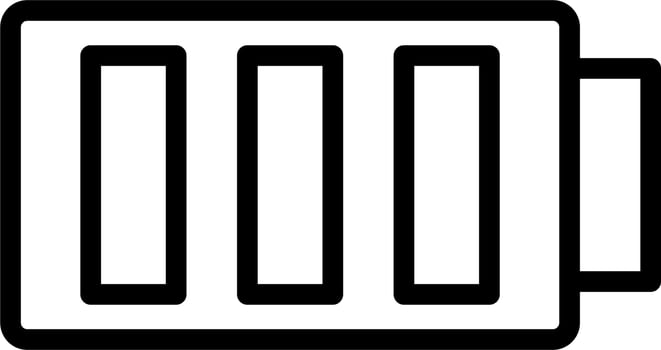 Full Battery Vector Icon