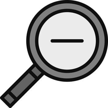 Zoom Out Vector Icon