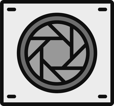 Shutter Vector Icon
