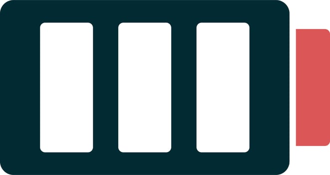Full Battery Vector Icon