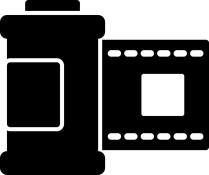 Film Roll Vector Icon