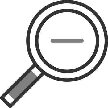 Zoom Out Vector Icon