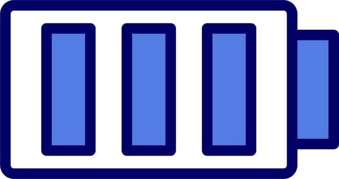 Full Battery Vector Icon