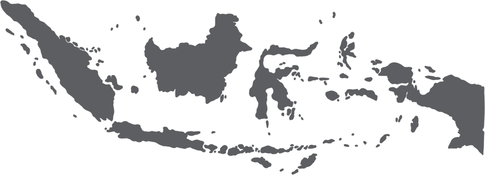 doodle freehand drawing of indonesia map. png