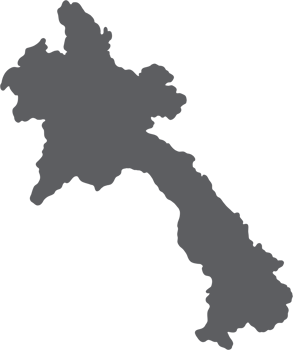 doodle freehand drawing of laos map. png