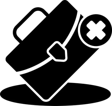 Job Loss Vector Icon